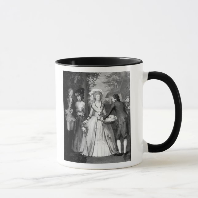 Taza Marie-Antonieta de Habsburgo-Lorena (Derecha)
