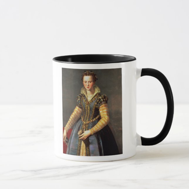 Taza Marie de Medici, esposa de Enrique IV de Francia (Derecha)