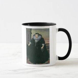 Taza Marie de Medici Queen de Francia, 1617