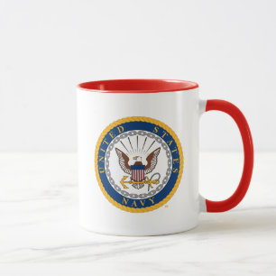Taza Marina de Estados Unidos   Emblema naval