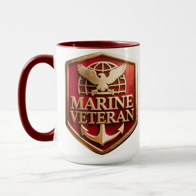 Taza Marine Veteran Mug (Izquierda)