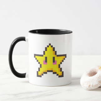 Taza mario star mug