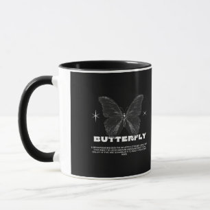 Taza mariposa