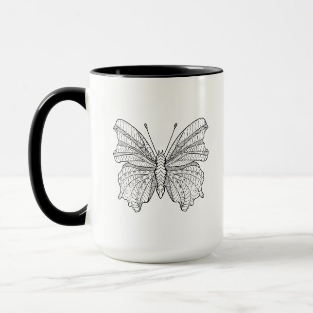 Taza Mariposa 3 del estilo (Izquierda)