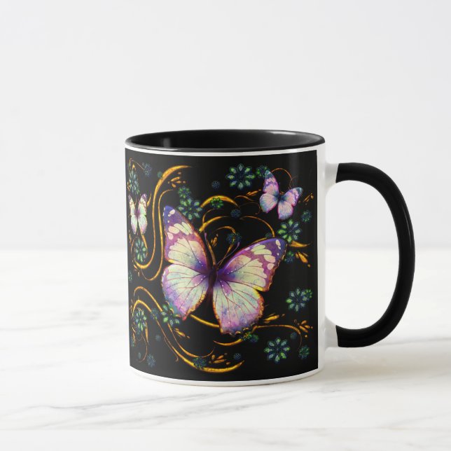 Taza Mariposa Art 6B Mug (Derecha)