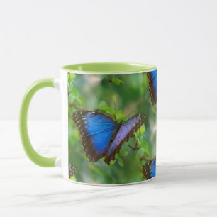 Taza Mariposa azul