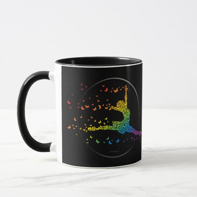 Taza Mariposa bailarina Mug (Izquierda)