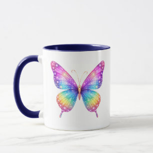 Taza Mariposa Brillante