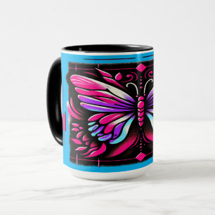 Taza "Mariposa brillante" Personalizable Mug