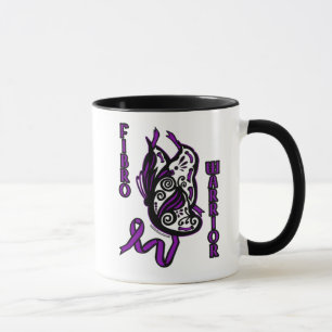 Taza Mariposa/Cinta de opciones...Fibro