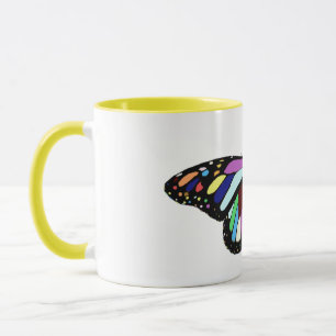 Taza Mariposa colorida RP