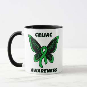 Taza Mariposa/Conciencia...Celiac Mug