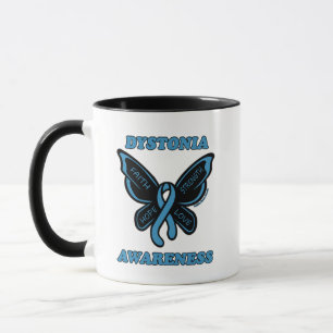 Taza Mariposa/Conciencia... Distonia Mug