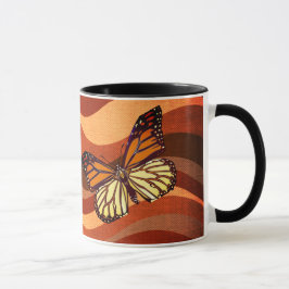 Taza Mariposa de color de otoño