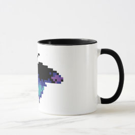 Taza Mariposa de píxel