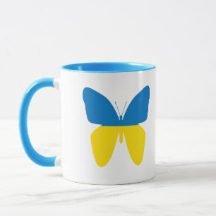 Taza Mariposa de Ucrania