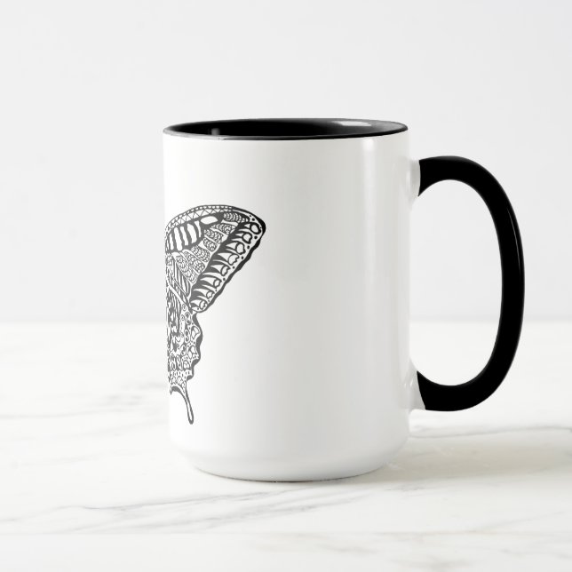 Taza Mariposa del estilo (Derecha)