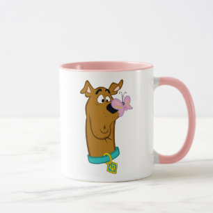 Taza Mariposa en la nariz de Scooby-Doo