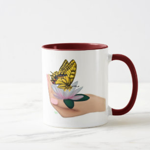 Taza Mariposa en Lotus Bloom