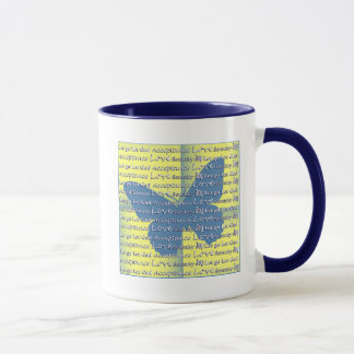 Taza Mariposa eslogan