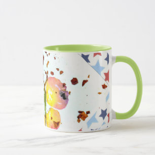 Taza Mariposa estrellada, café verde del campanero