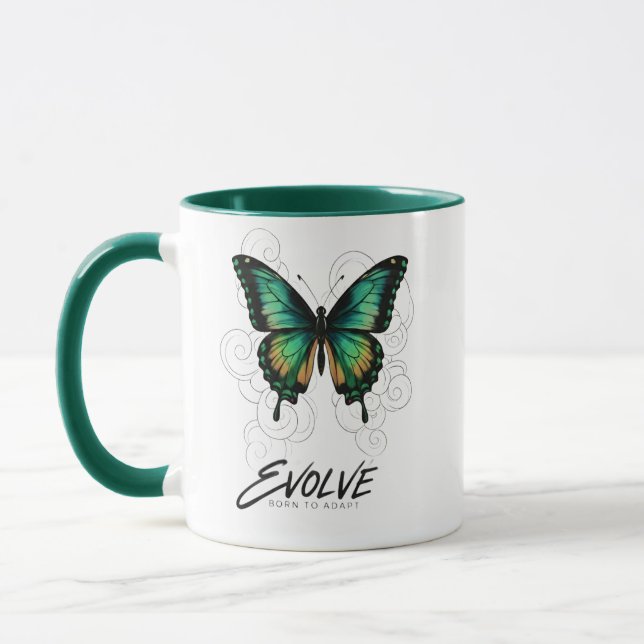 Taza Mariposa Etérea "EVOLVE (Izquierda)