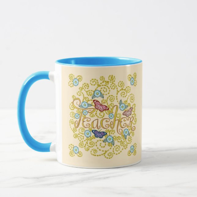 Taza Mariposa Maestra Mug (Izquierda)