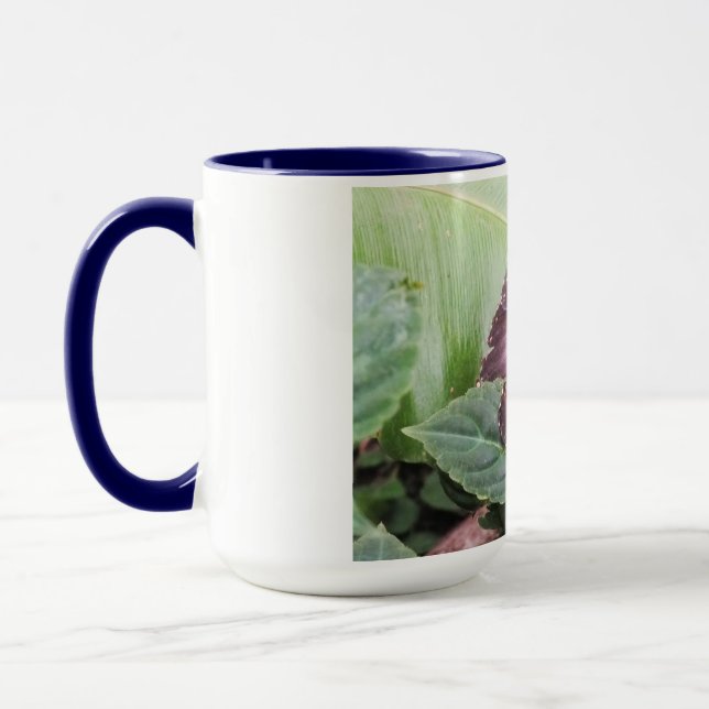Taza Mariposa morfa azul (Izquierda)