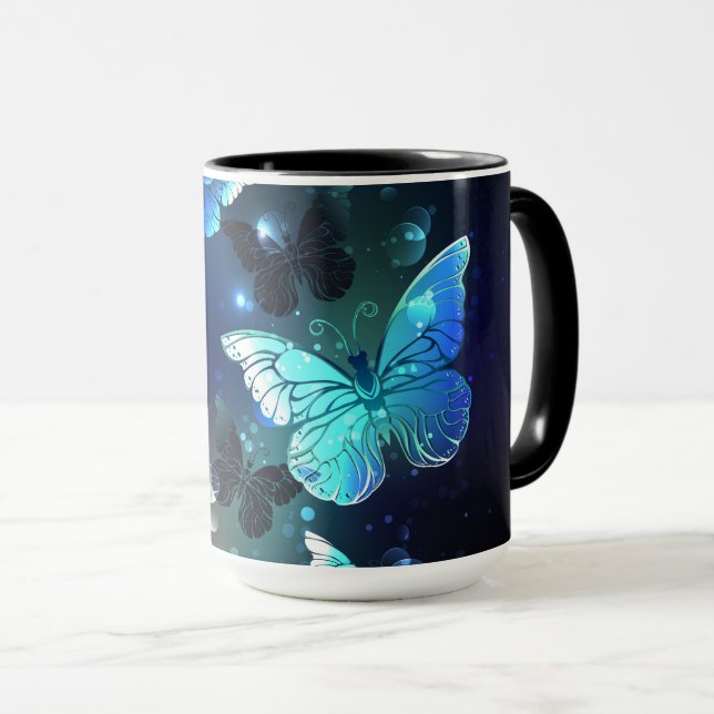 Taza Mariposa nocturna fluida (Anverso derecho)