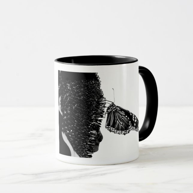 Taza mariposa tímida blacq (Anverso derecho)
