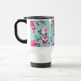 Taza Mariposa y Rosas | Día de la Madre con nombre pers