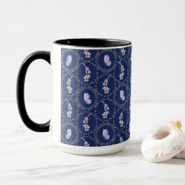 Taza Mariposas De Acuarela Pastel En Vinos