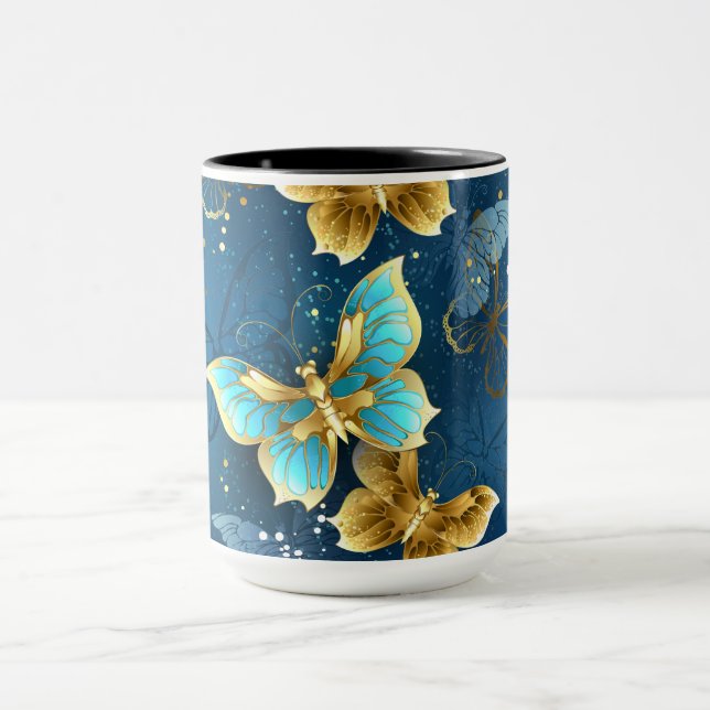 Taza Mariposas doradas (Centro)