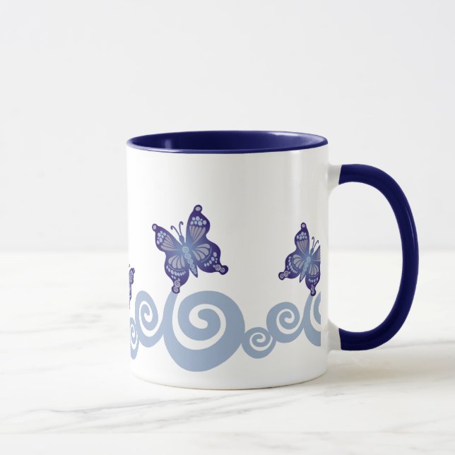 Taza Mariposas en vuelo (Derecha)