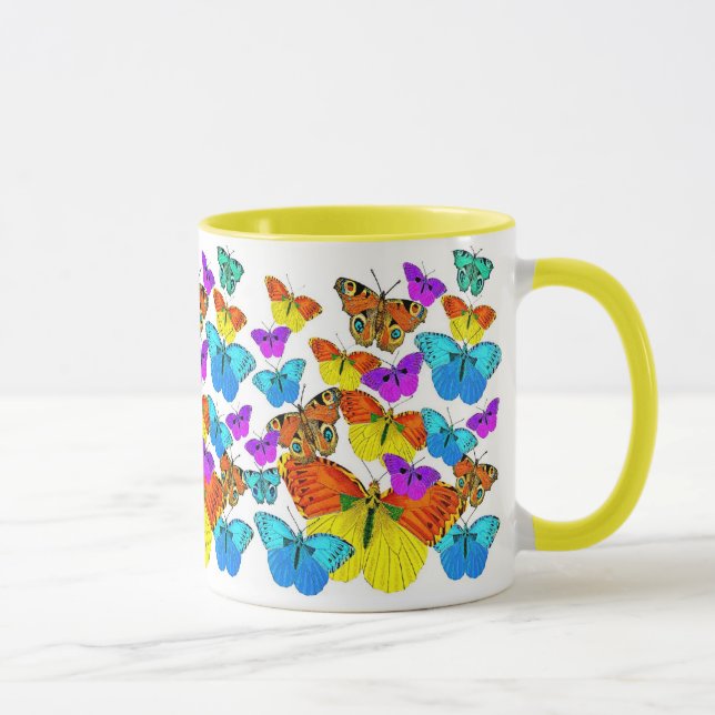 Taza ¡Mariposas, mariposas! (Derecha)
