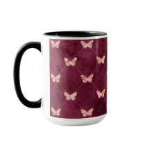Mariposas rosadas de Borgoña