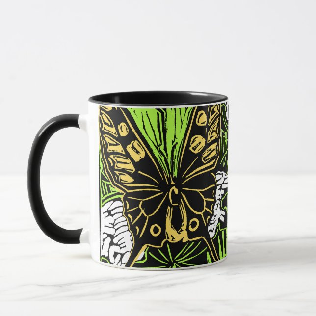 Taza Mariposas y encaje de la Reina Ana (Izquierda)