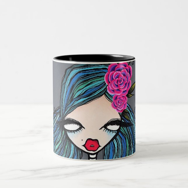 Taza "marítima", negra (Centro)