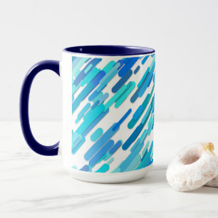 Taza Marítimo Verde azulado azul de Guay