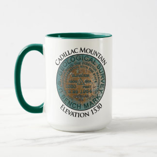 Taza Márker geológico de la montaña Cadillac