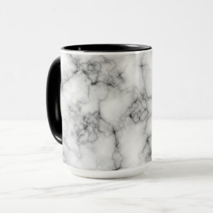 Taza Mármol blanco
