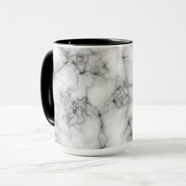 Taza Mármol blanco (Anverso izquierdo)
