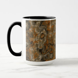 Taza Mármol de Oliva Dorada