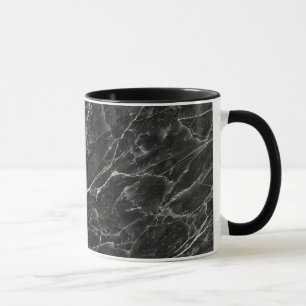 Taza Mármol negro