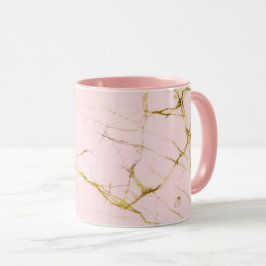 Taza Mármol rosa
