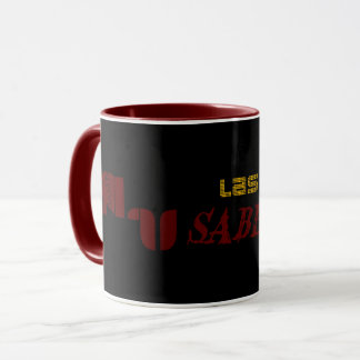 Taza Marrón de Las Vegas Sabercats