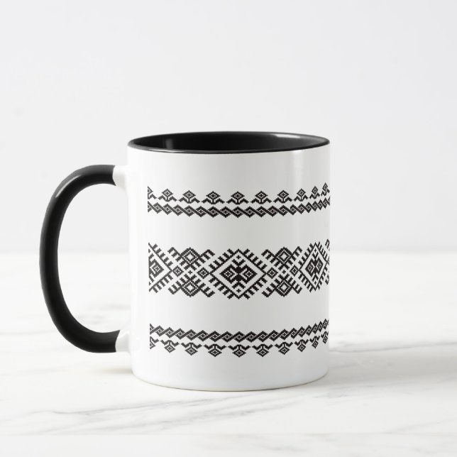 Taza marroquí bereber moderno y típico (Izquierda)