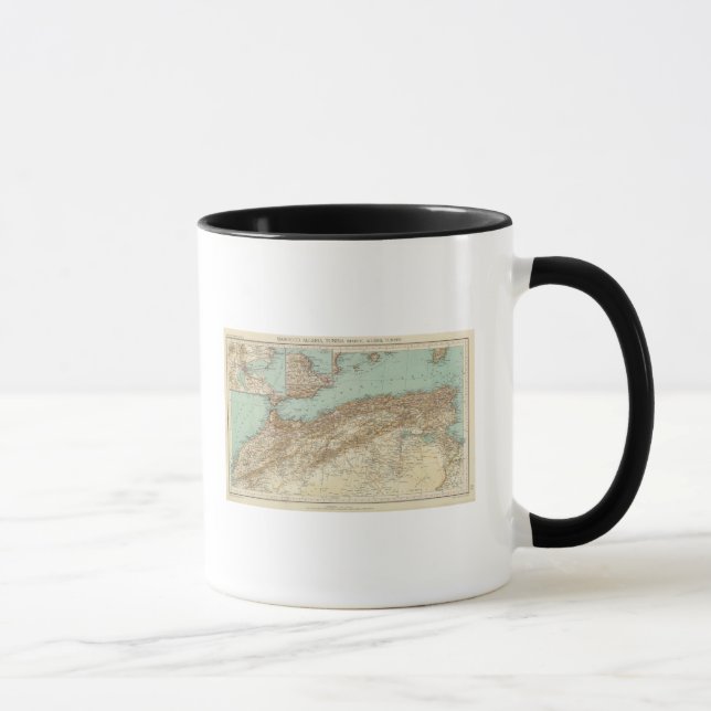 Taza Marruecos, Argelia, Túnez (Derecha)