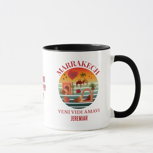 Taza Marruecos Veni Vidi Amavi Grupo Vacaciones MARAKKE (Derecha)