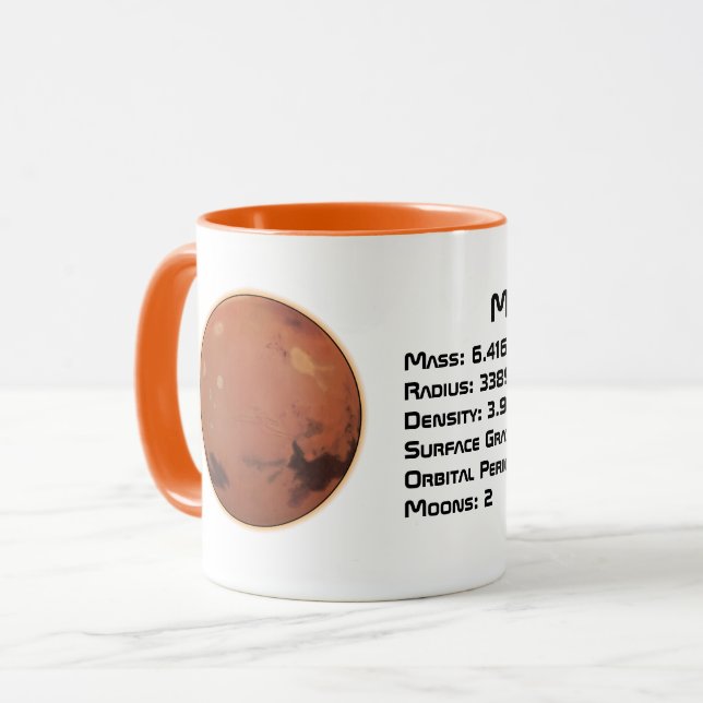 Taza Mars (Anverso izquierdo)